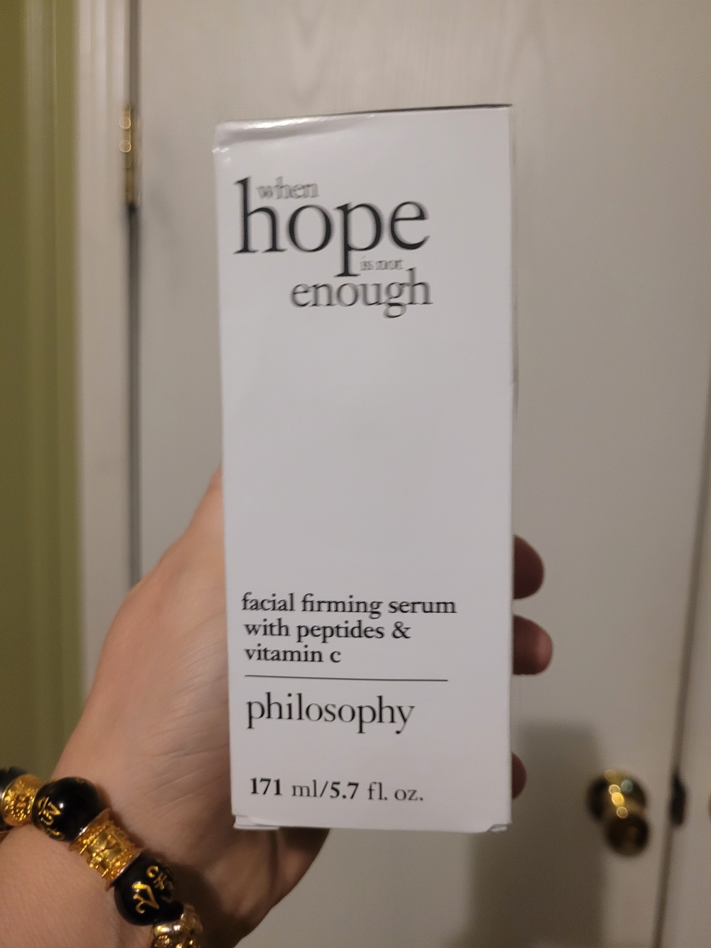 Philosophy White Facial Firming Serum with Peptides & Vitamin C